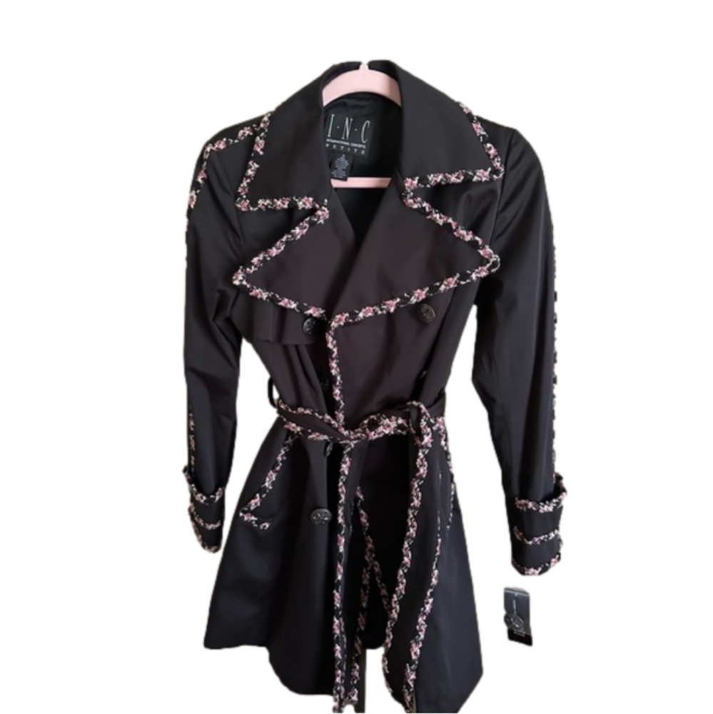 I N C International Concepts trench coat